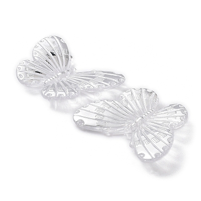 Transparent Acrylic Pendants TACR-A004-05A-01-1