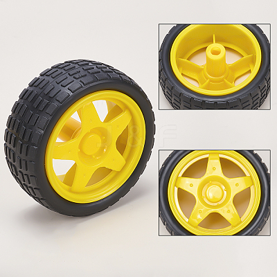 PVC Wheel Robot Toy Accessories FIND-GA0001-18-1