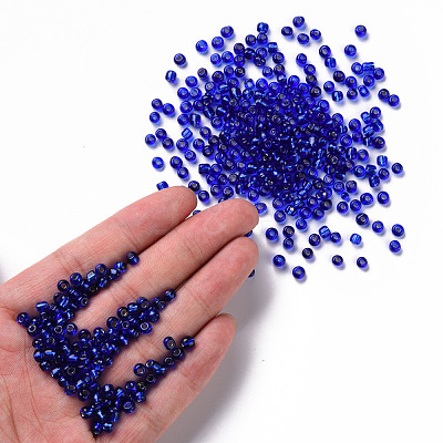 6/0 Glass Seed Beads SEED-US0003-4mm-28-1