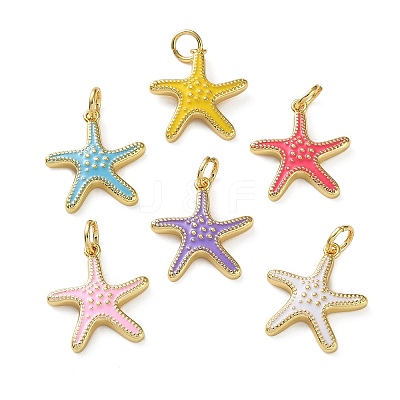 Ocean Brass Pendants KK-D221-21G-03-1