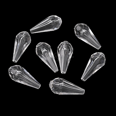 Transparent Acrylic Beads X-TACR-351-01-1