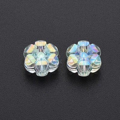 Transparent Acrylic Beads MACR-S373-06-C06-1