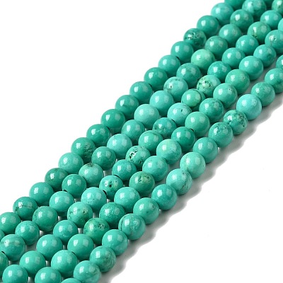 Dyed & Heated Natural Magnesite Beads Strands G-G924-01A-03-1