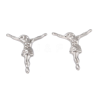 Tarnish Resistant 304 Stainless Steel Cabochons STAS-P282-01B-P-1