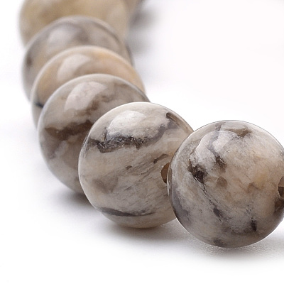 Natural Feldspar Beads Strands G-S259-26-10mm-1
