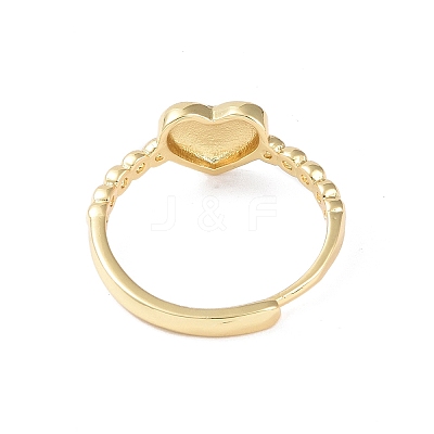 Brass Cuff Finger Rings RJEW-H227-01G-02-1
