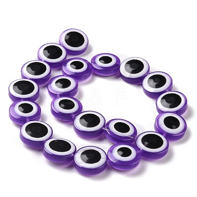 Resin Imitation Lampwork Beads Strands RESI-F032-01C-1