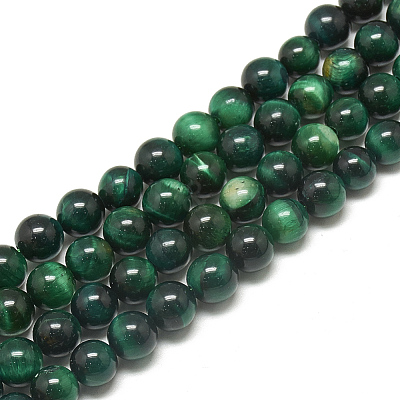 Natural Tiger Eye Beads Strands G-S300-10mm-107D-1