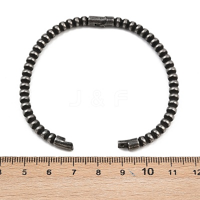 316 Surgical Stainless Steel Bangles BJEW-C125-06AS-1