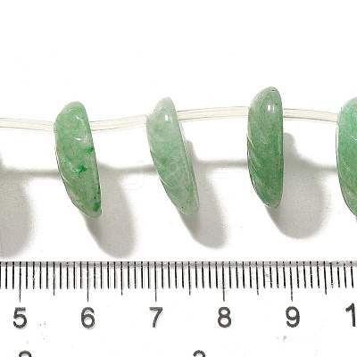 Natural Green Aventurine Beads Strands G-P561-A06-01-1