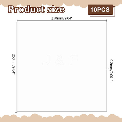 Square PET Sheet FIND-WH0160-59A-1