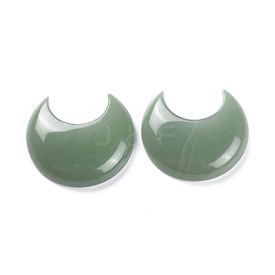 Natural Green Aventurine Cabochons G-P440-A05-1