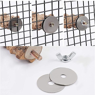 Wood Perch Bird Platform AJEW-GA0001-30-1