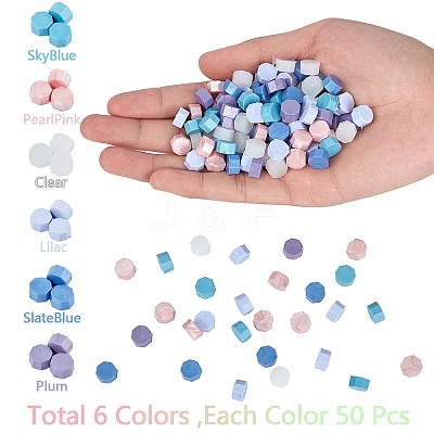 Sealing Wax Beads Wax Seal Kit DIY-CP0003-46C-1