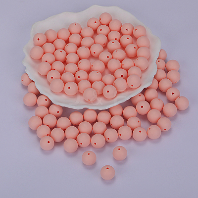 Round Silicone Focal Beads LS-SI-JX0046A-59-1