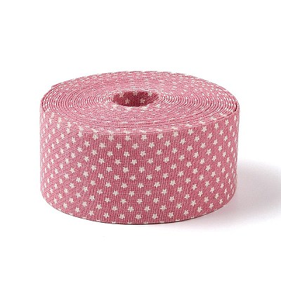 5M Cotton Linen Strar Printed Ribon LS-OCOR-K008-01C-04-1