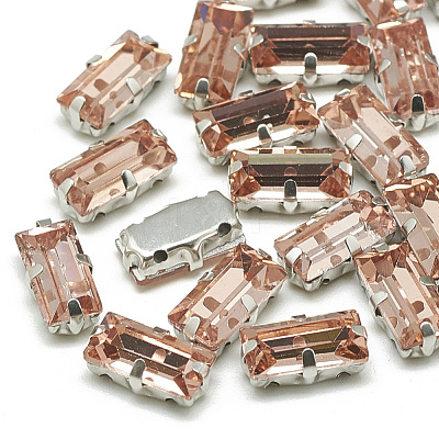 Sew on Rhinestone RGLA-T092-5x10mm-08P-1