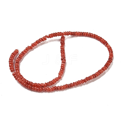 Dyed Natural Freshwater Shell Beads Strands BSHE-G039-07K-1
