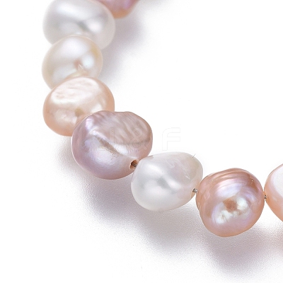 Natural Freshwater Pearl Beaded Bracelets Sets BJEW-JB05122-1