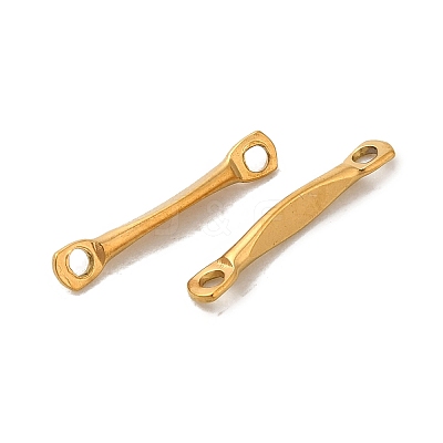 Ion Plating(IP) 304 Stainless Steel Connector Charms X-STAS-Q323-10G-1