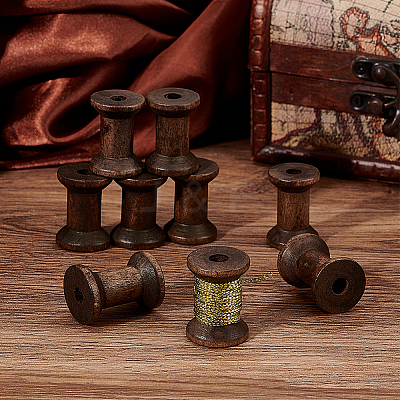 Wooden Empty Spools for Wire TOOL-WH0125-54C-01-1
