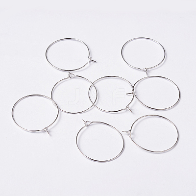 Brass Wine Glass Charm Rings EC067-2S-1