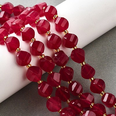 Natural Quartz Dyed Beads Strands G-U023-A02-19-1
