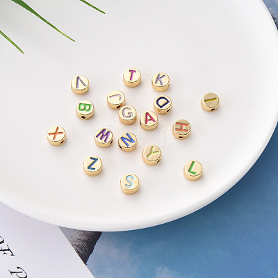 Alloy Enamel Beads ENAM-YW0001-27LG-1