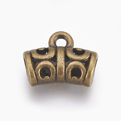 Tibetan Style Alloy Hangers TIBEP-QA785-AB-LF-1
