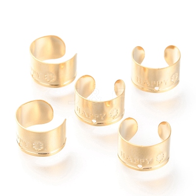 304 Stainless Steel Ear Cuff Findings STAS-H151-11G-1