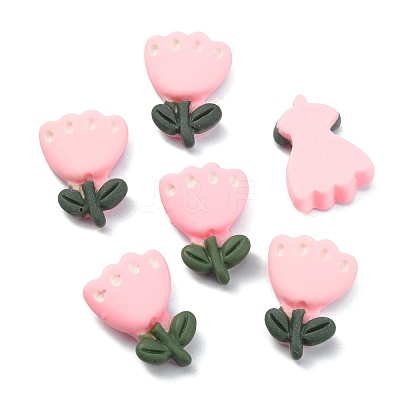 Opaque Resin Cabochons RESI-TAC0018-06B-1