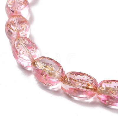 Transparent Glass Beads Strands GLAA-F114-05A-1