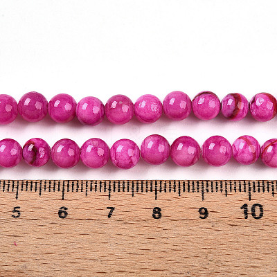 Natural Persian Jade Beads Strands G-A255-A02-01C-1