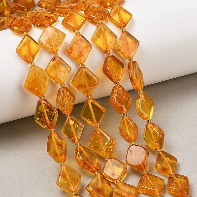 Natural Amber Beads Strands G-Z106-D01-02-1