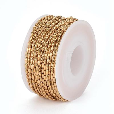Handmade Ion Plating(IP) 304 Stainless Steel Ball Chains STAS-F136-09G-10m-1