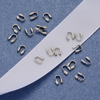 Platinum Color Brass Wire Guardian X-KK437-NF-1