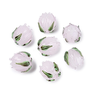Handmade Lampwork Beads LAMP-Q039-18H-1