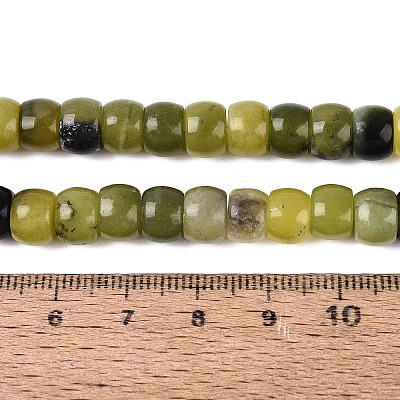 Natural Xiuyan Jade Beads Strands G-Q616-02A-07-1