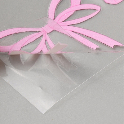 PET Plastic Picture Stickers STIC-WH0816-009B-1