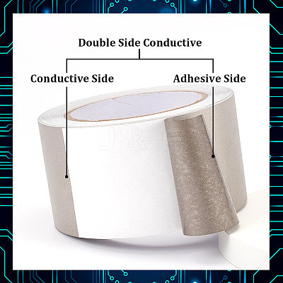 Single Sided Conductive Cloth Tape DIY-WH0504-188D-1