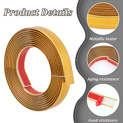 PVC Plastic Edge Banding DIY-WH0581-03-1