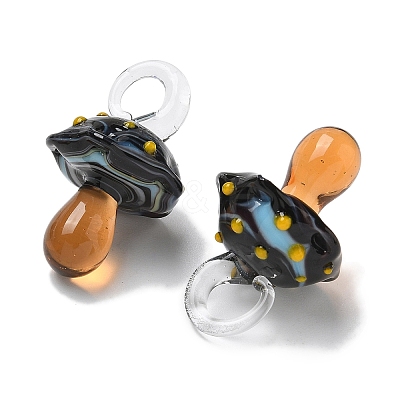 Handmade Lampwork Pendants LAMP-M021-01L-1