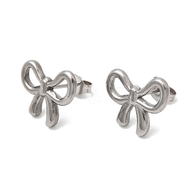 304 Stainless Steel Stud Earrings STAS-B126-13P-1
