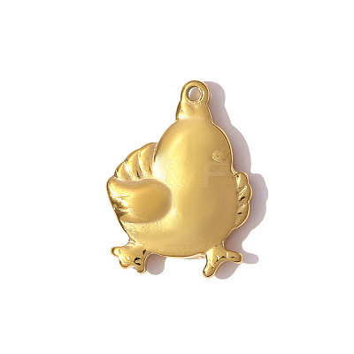 304 Stainless Steel Pendants STAS-OY008-42G-1