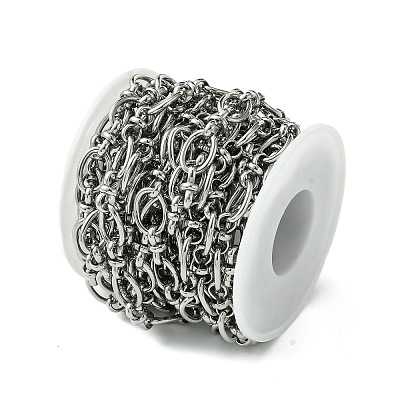 Tarnish Resistant 304 Stainless Steel Chains CHS-Q005-02P-1