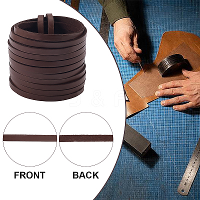 5M Flat Cowhide Leather Cord WL-CL0001-30-1