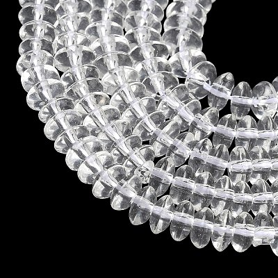 Synthetic Quartz Crystal Beads Strands G-F089-A-01-1