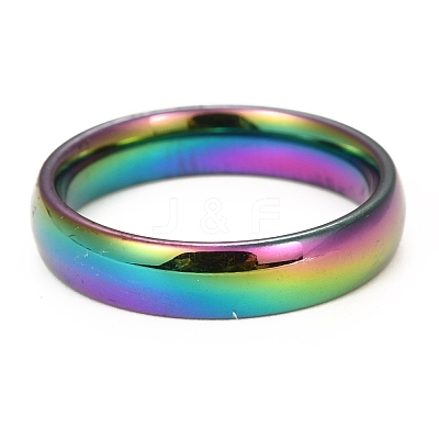 304 Stainless Steel Flat Plain Band Rings STAS-I160-C-M-1