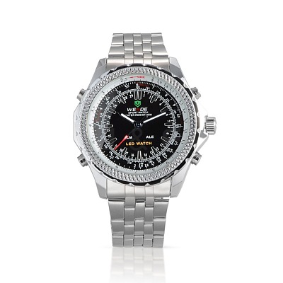Men's Full Steel Sport Led Watches WACH-N001-17-1