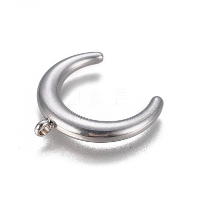 Non-Tarnish 304 Stainless Steel Pendants STAS-F229-01-P-1